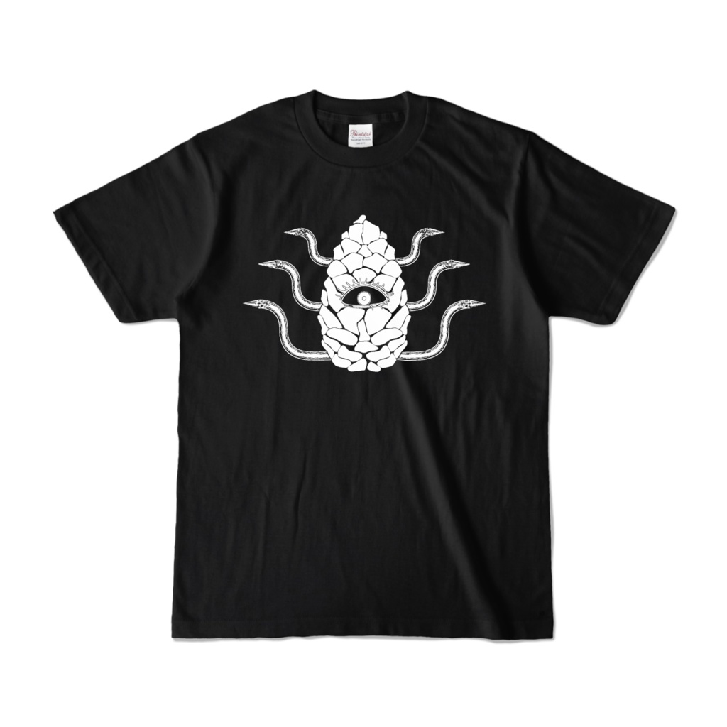 Dark White - 神窓工学エンブレムTシャツ