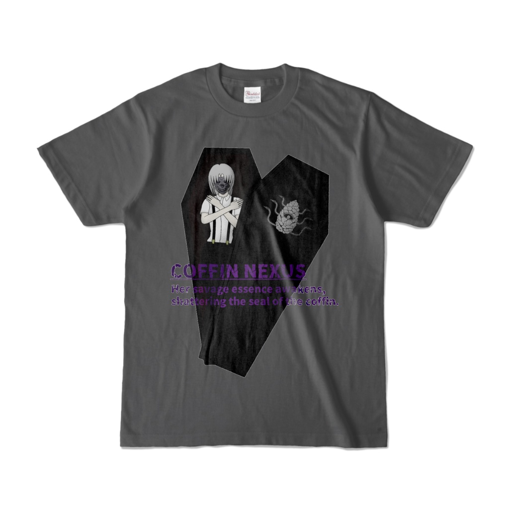 COFFIN NEXUS Tシャツ（Dark White | ユキナ）