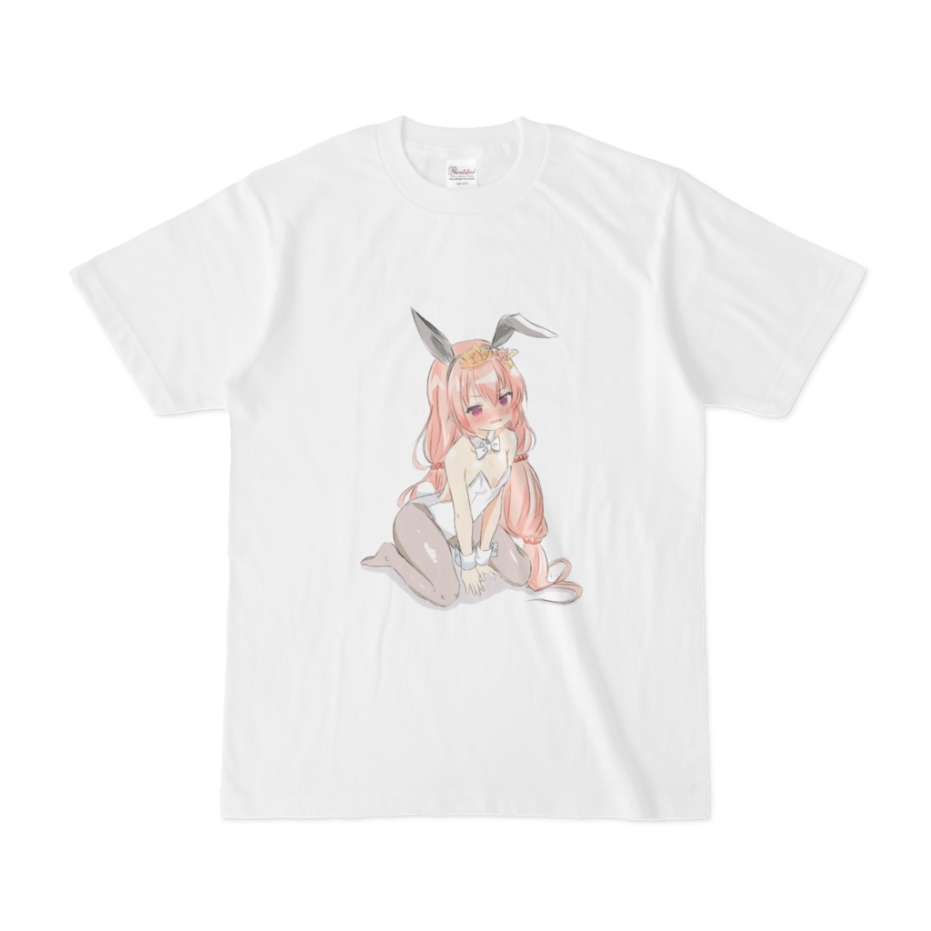 ハス様ちっぱい胸すかすかバニーTシャツ