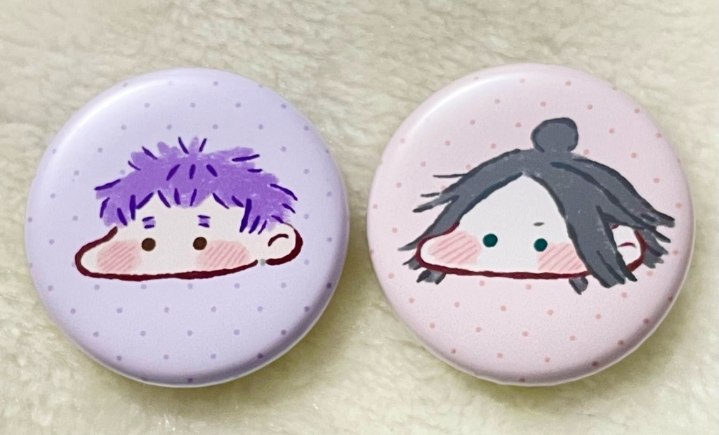 仲良し缶バッジ(2個1セット)