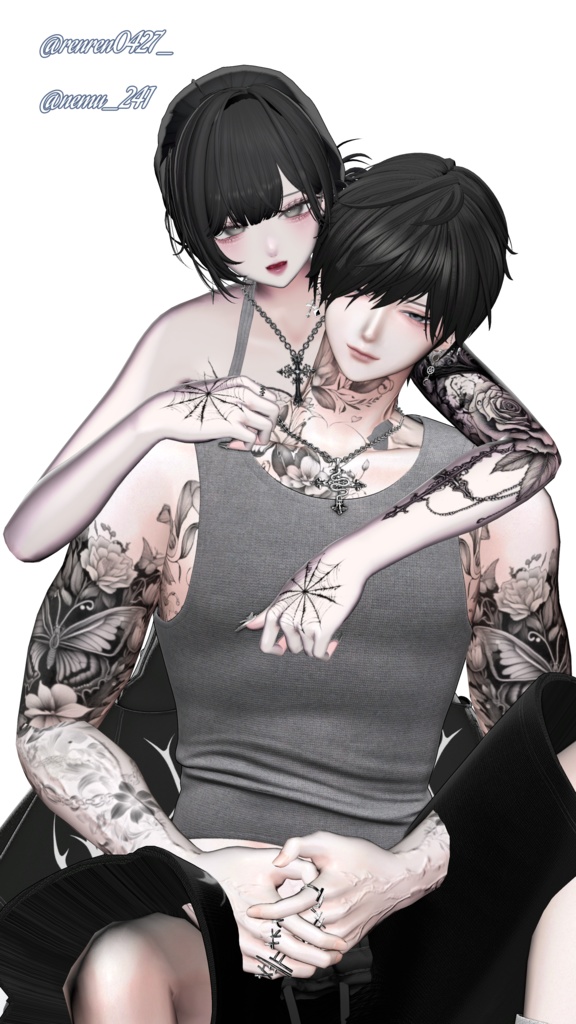 ペア撮影用 Pose Set1!