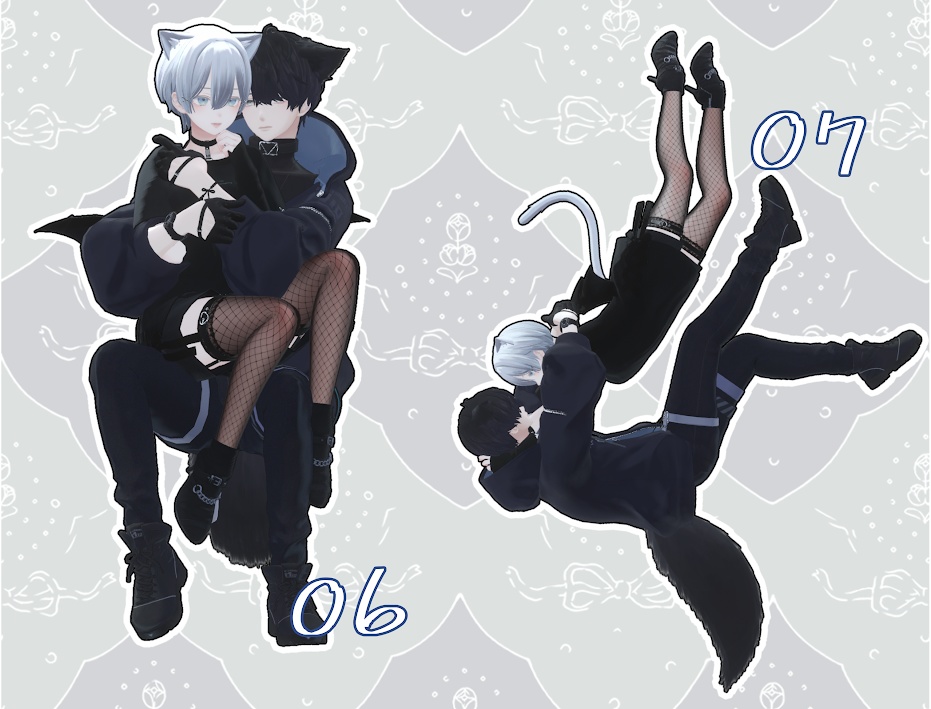 ペア撮影用 Pose Set1!