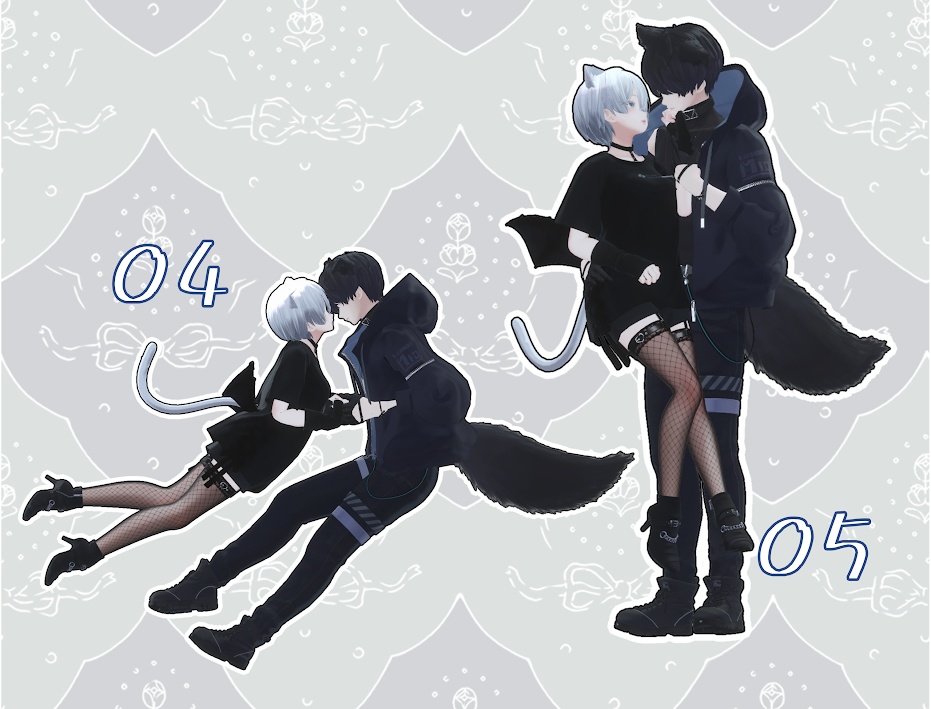 ペア撮影用 Pose Set1!