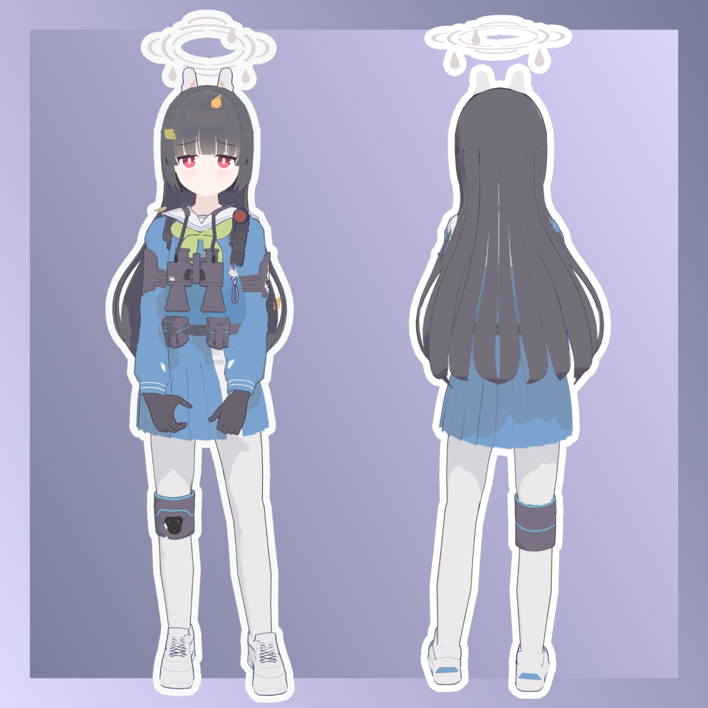 【3Dモデル】ミユ VRChat + VRM