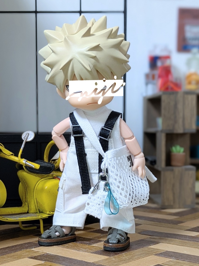 メッシュショルダーバッグ 1/12ドールサイズ