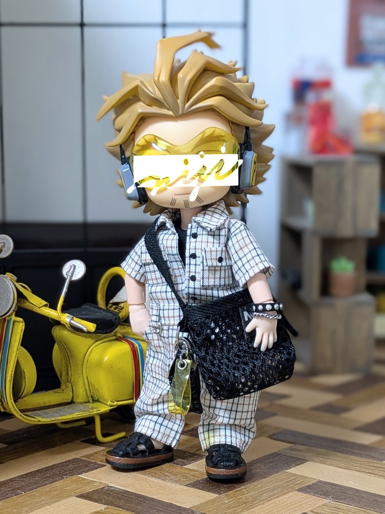 メッシュショルダーバッグ 1/12ドールサイズ