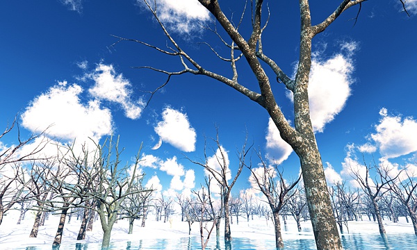 災害復興支援3DCG 冬 No152