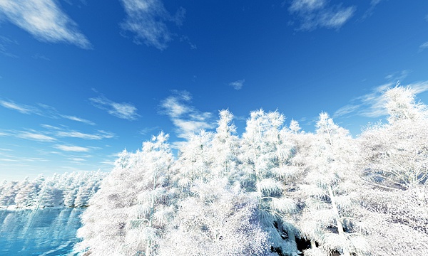 災害復興支援3DCG 冬 No177