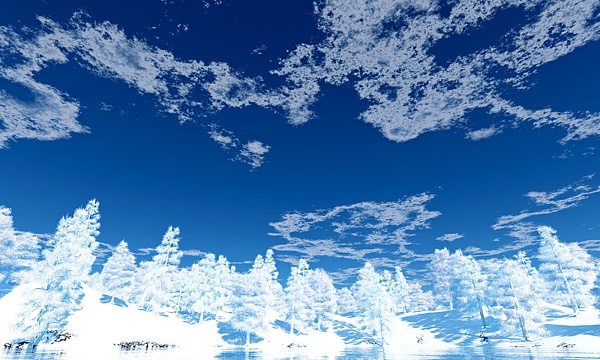 災害復興支援3DCG 冬 No204