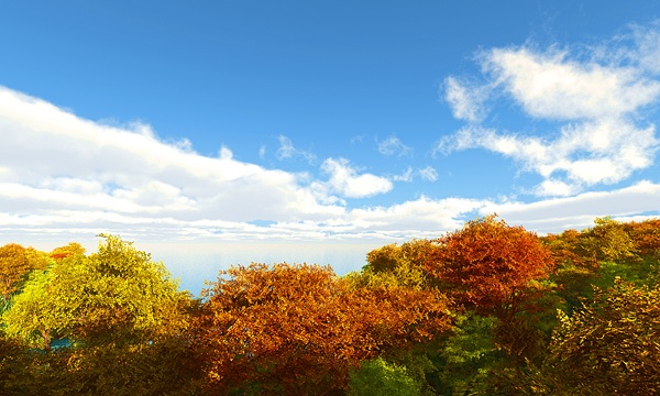 災害復興支援3DCG　秋 No121