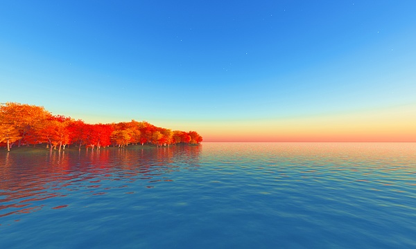 災害復興支援3DCG　秋 No132