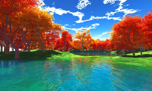 災害復興支援3DCG　秋 No143