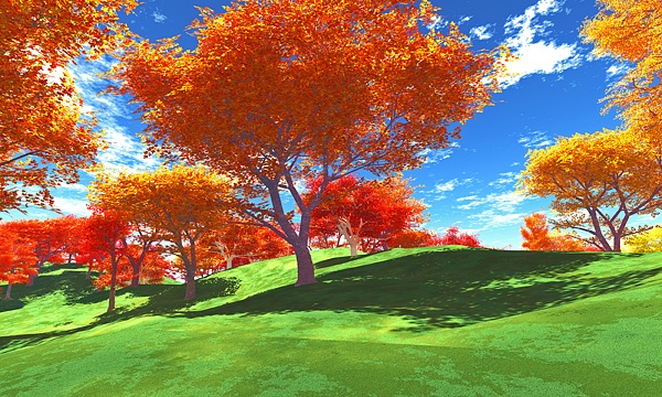 災害復興支援3DCG　秋 No144