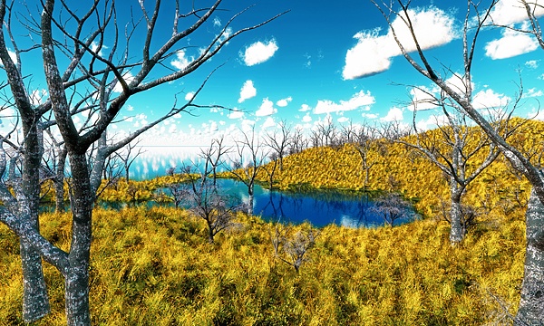 災害復興支援3DCG　秋 No164