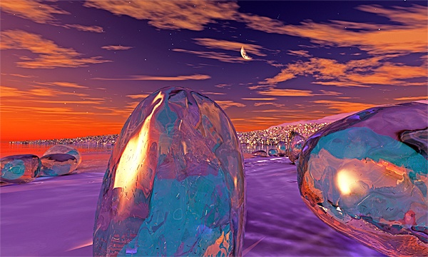 災害復興支援3DCG ジュエリーアイス No72