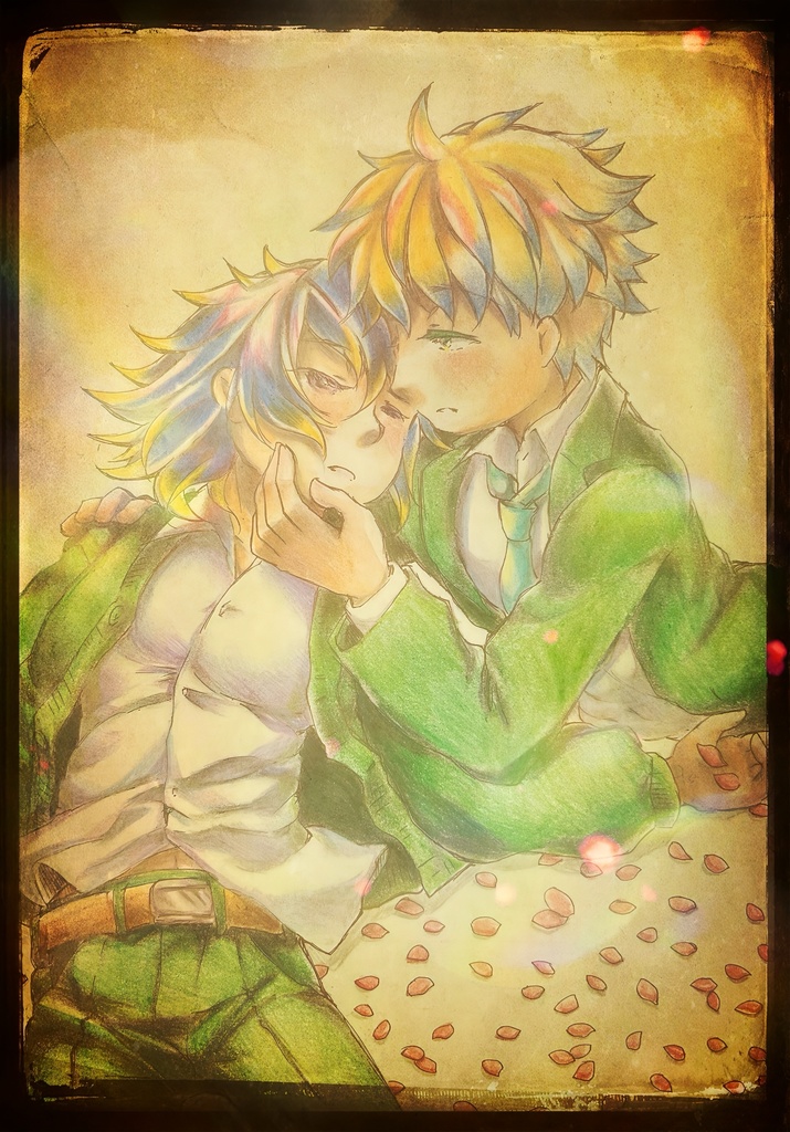 創作BLイラスト集『いつも二人でいたい』