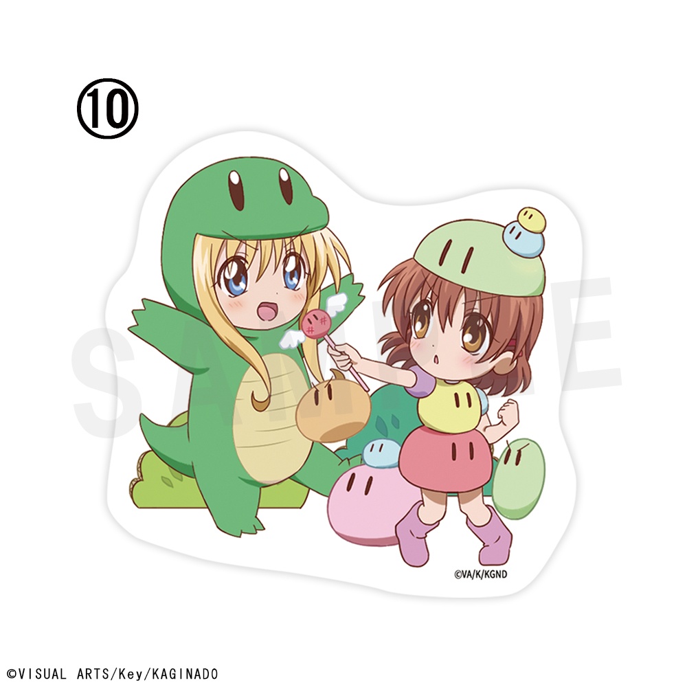 京まふ2022商品「かぎなど」ダイカットステッカー