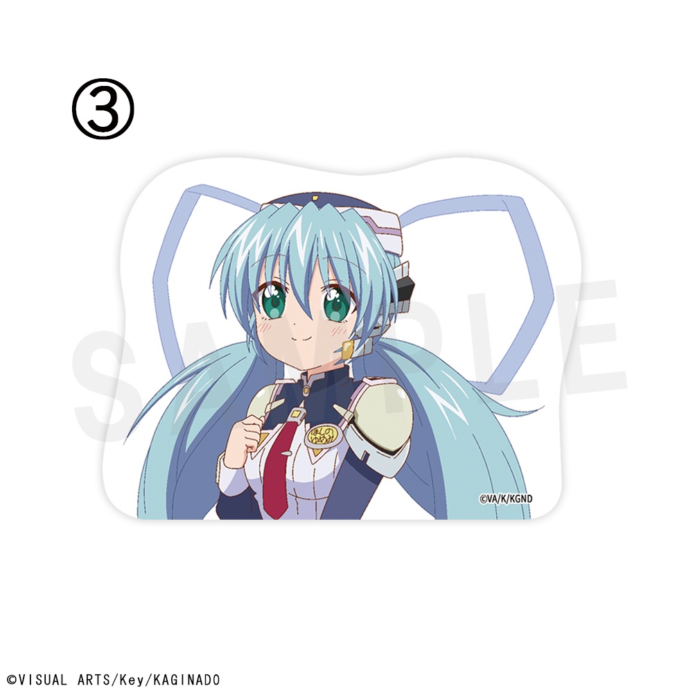 京まふ2022商品「かぎなど」ダイカットステッカー