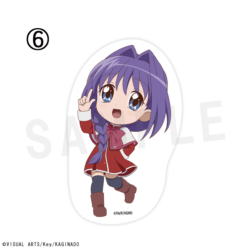 京まふ2022商品「かぎなど」ダイカットステッカー