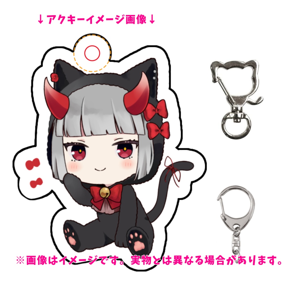 【対象】🐱ひがんにゃんアクキー(特別版)🐱