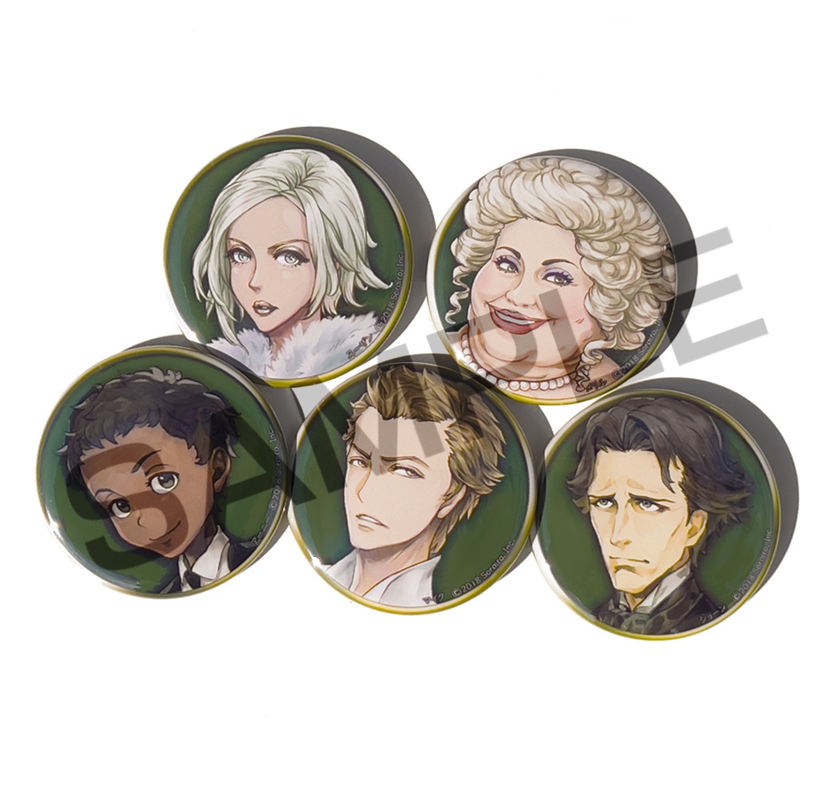 人狼ｊ なりきりキャラクター 缶バッジ 通常版 人狼ジャッジメント 4周年記念 Online Shop Booth