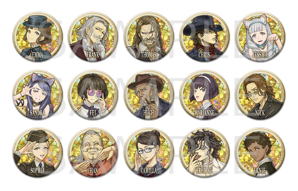 【人狼J】なりきりキャラクター 缶バッジ(SP4if版)