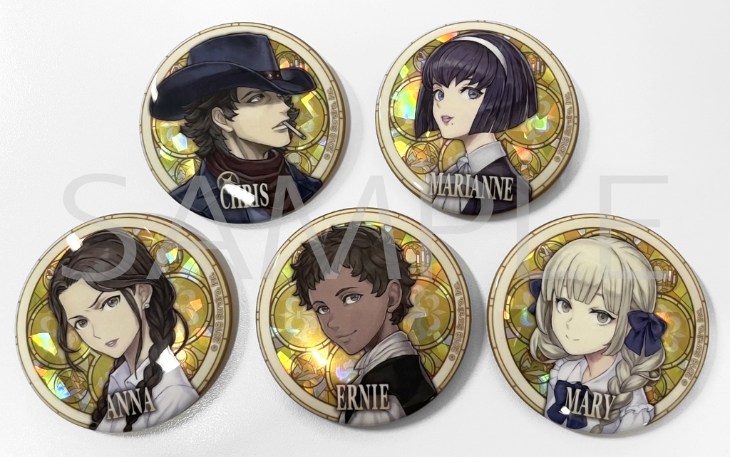 【人狼J】なりきりキャラクター 缶バッジ(SP4if版)