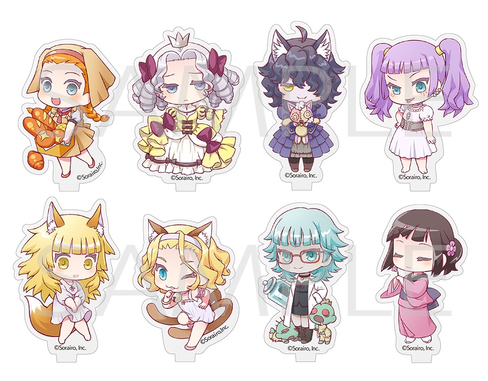 【人狼J】アクリルスタンド(役職バージョン)