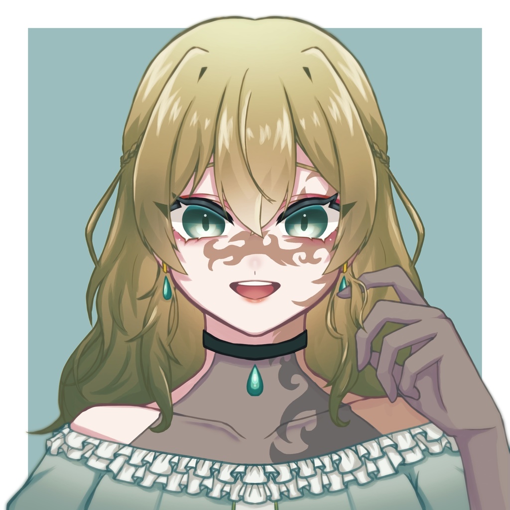 着せ替え人形のバレンタインボイス