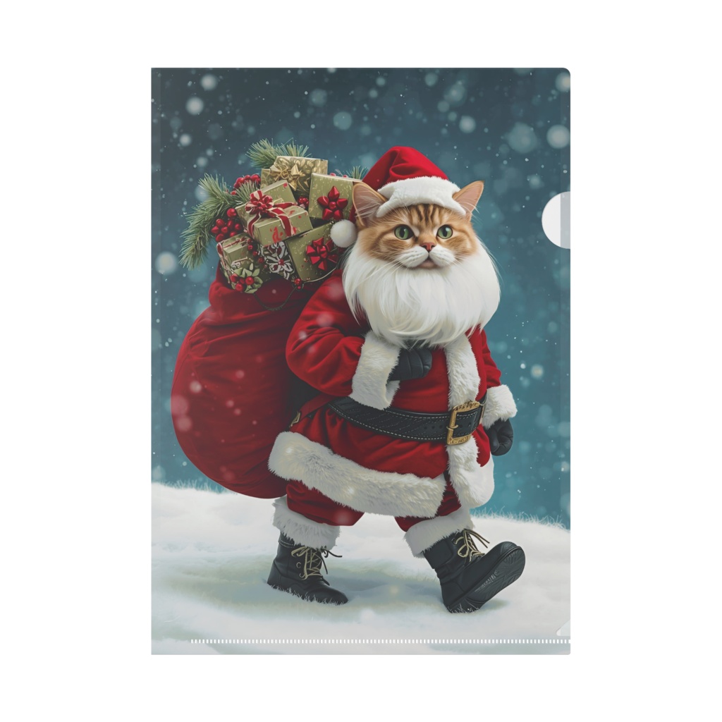 猫サンタ