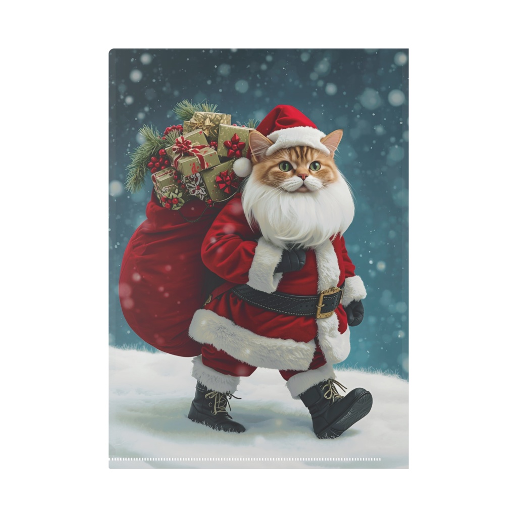 猫サンタ