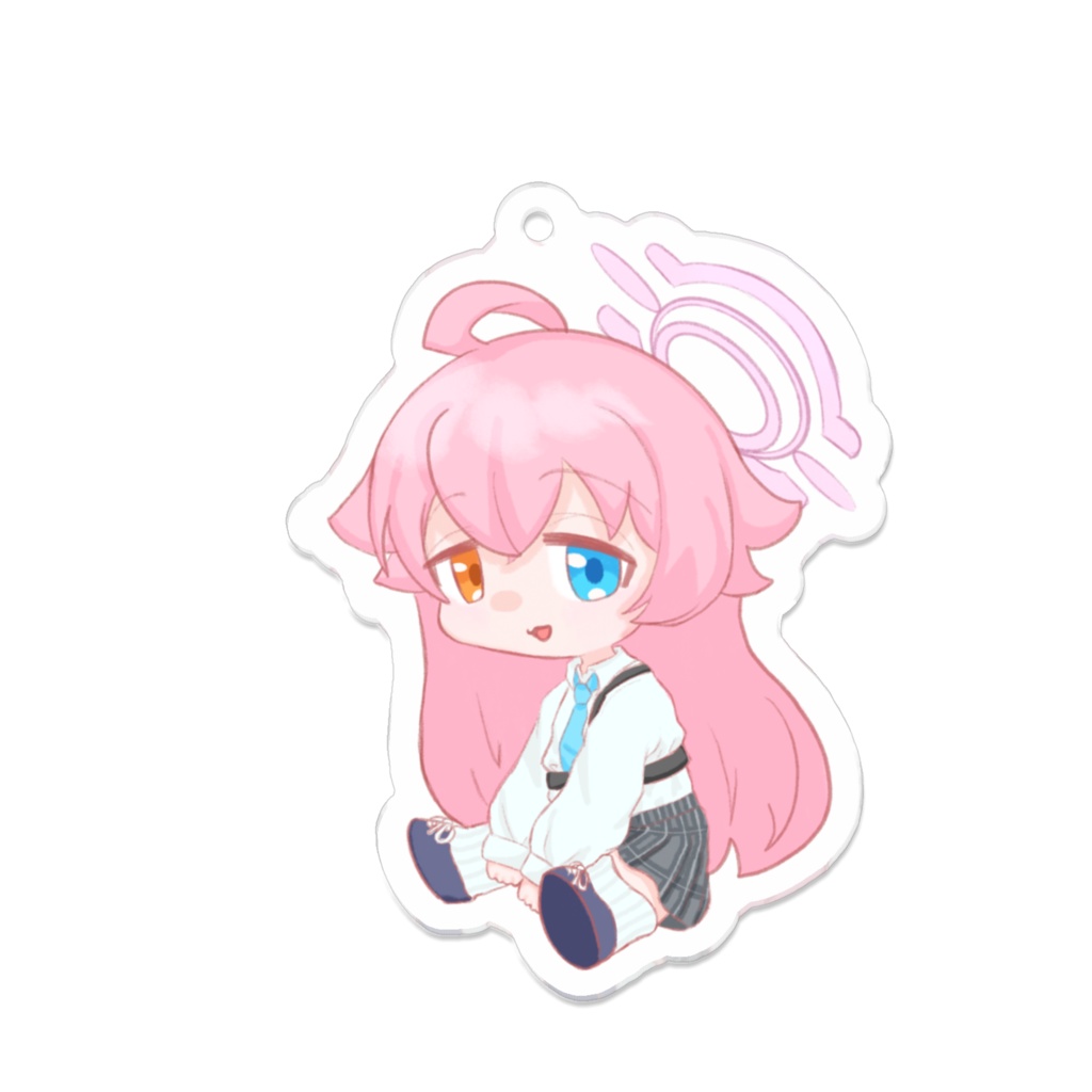 お座りホシノ アクリルキーホルダー