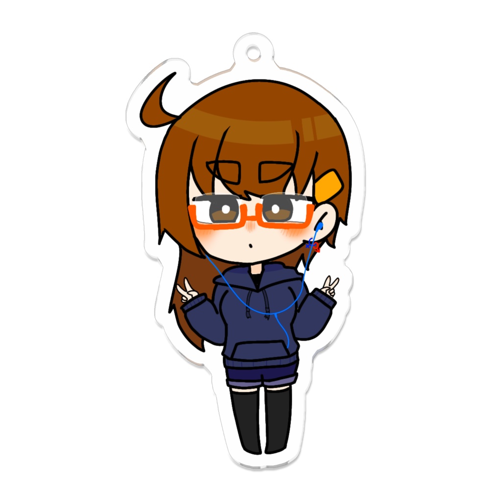 おとめちゃんアクリルキーホルダー