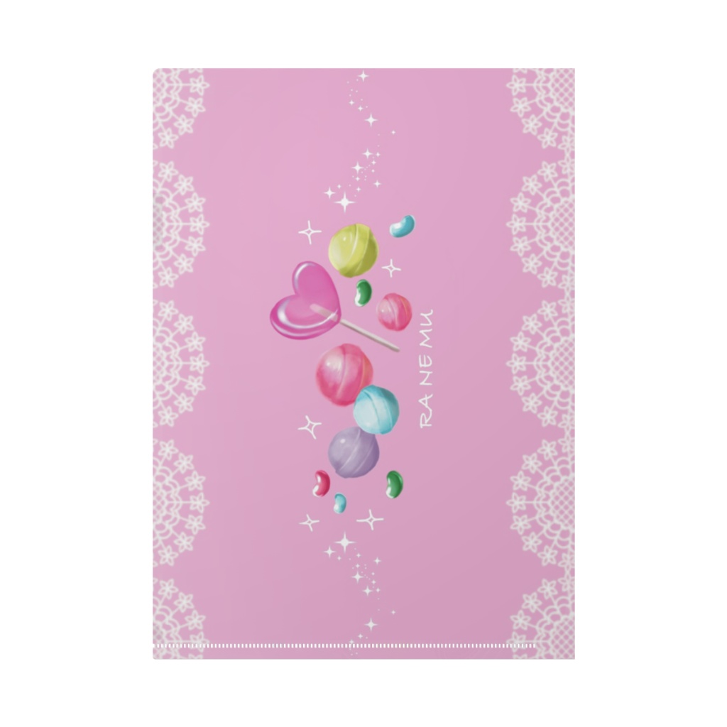 「POP CANDY GIRL」クリアファイル