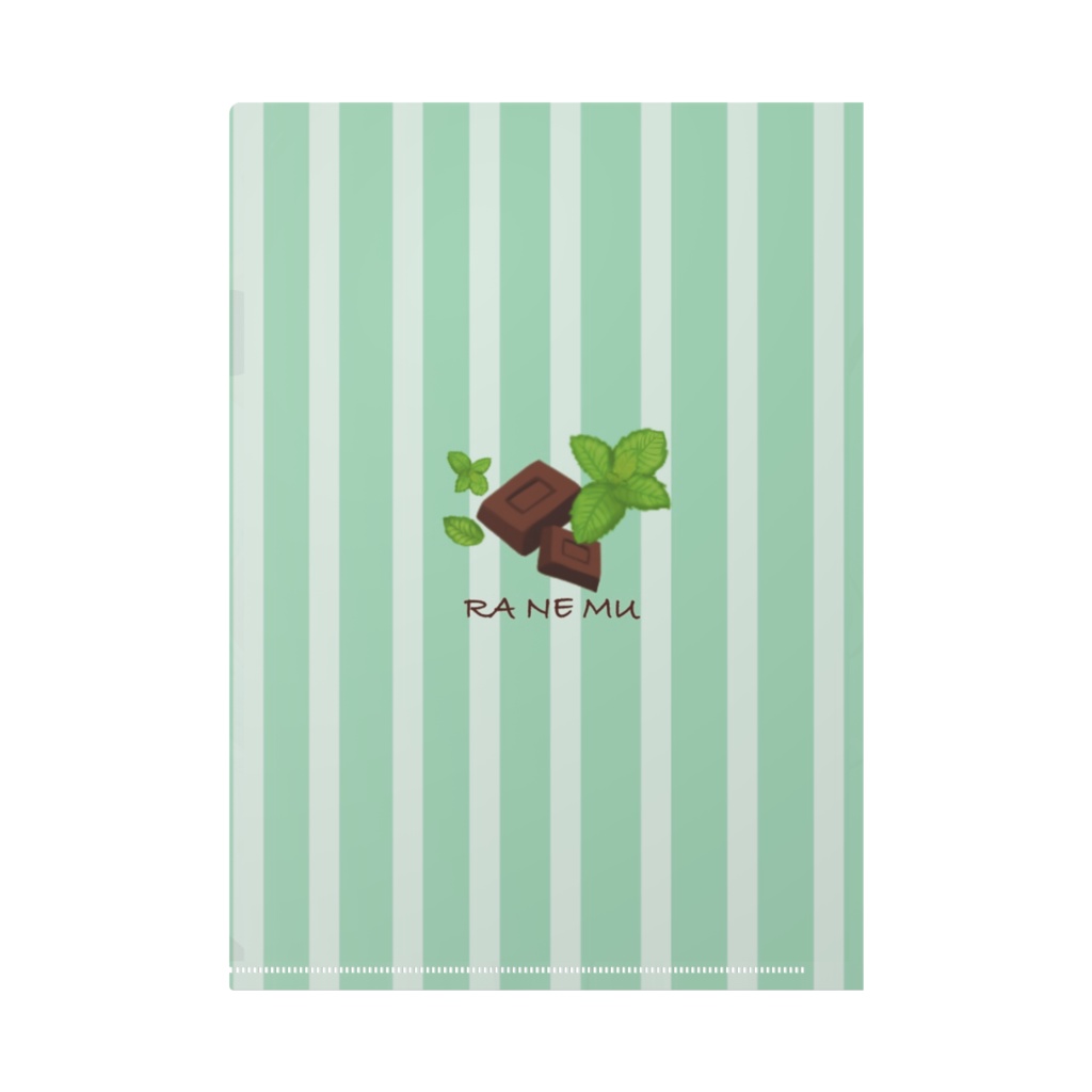 「Mint Chocolate」クリアファイル