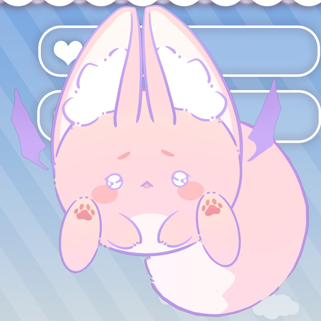 【live2d 挂饰】 お団子とウサギになった vtube studio