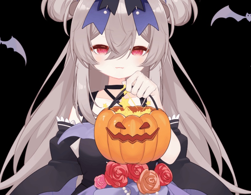 【live2d 配饰】Halloween限定 ハロウィンのハンドホールド南瓜ランプは星が飛び出るよ