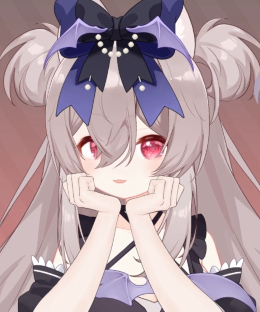 【live2d vts挂饰】顎を支えるStreamerはとても可爱いですね |VTS動|