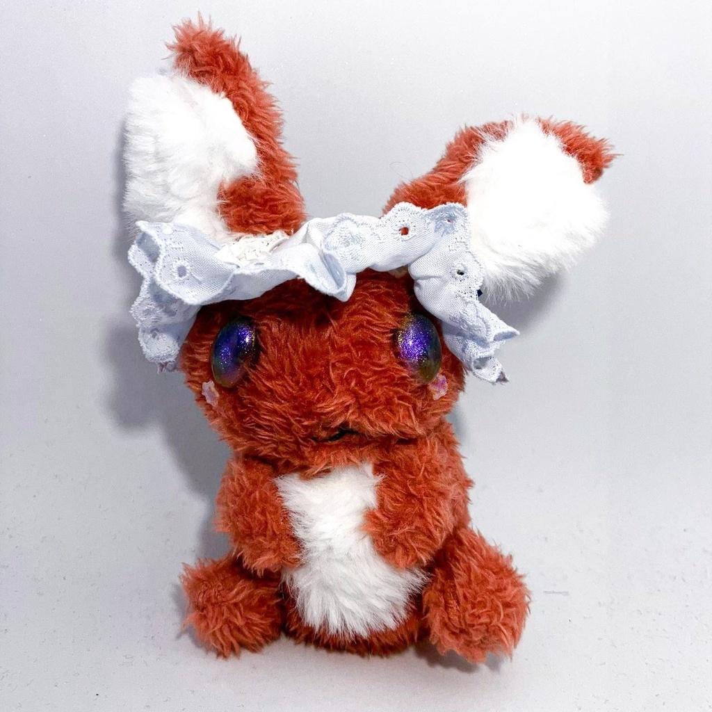 耳あり用ナイトキャップ ブルー