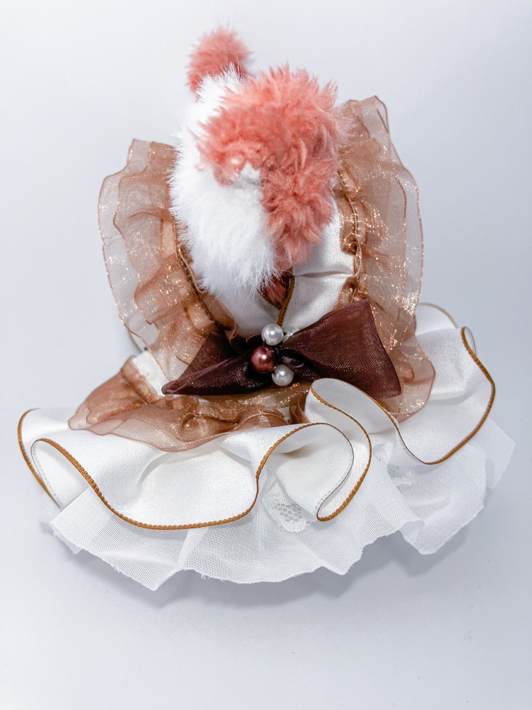 ホワイト×ブラウン 衣装セット(M)