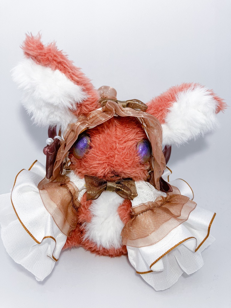 ホワイト×ブラウン 衣装セット(M)