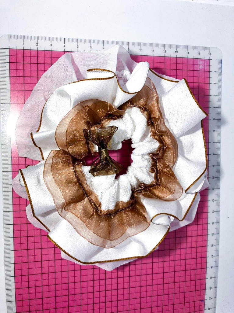 ホワイト×ブラウン 衣装セット(M)