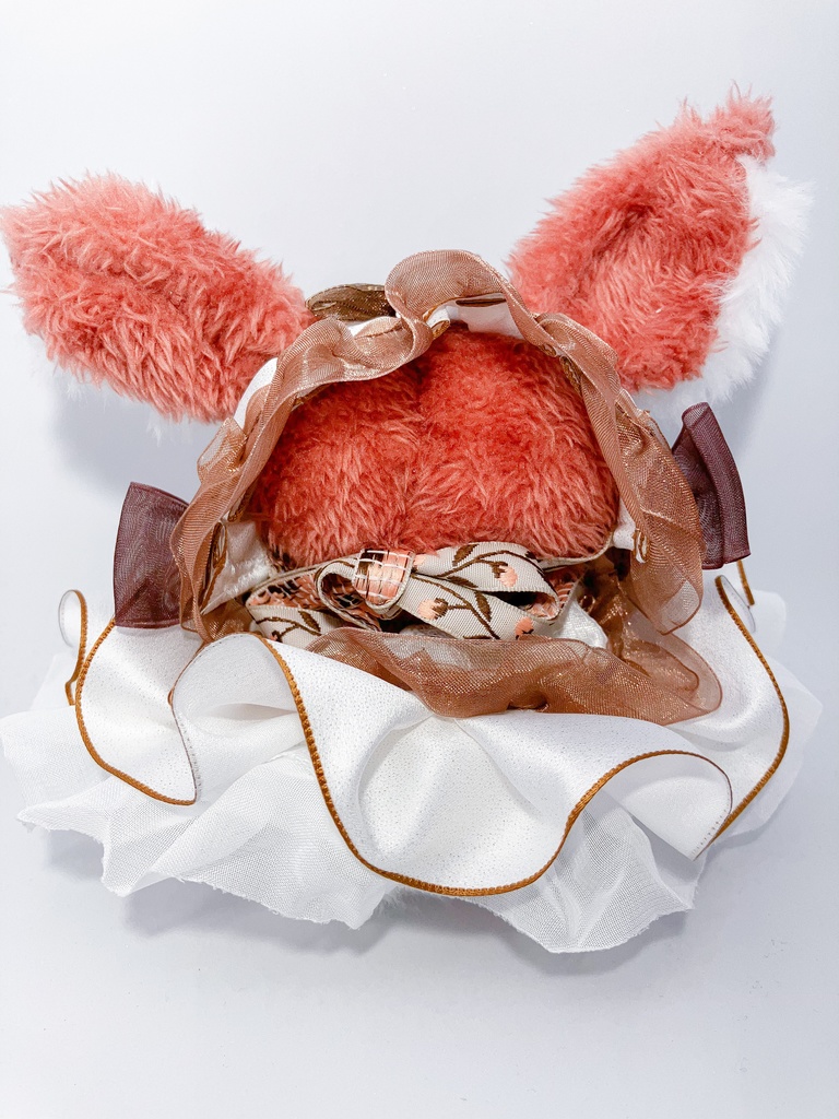 ホワイト×ブラウン 衣装セット(M)