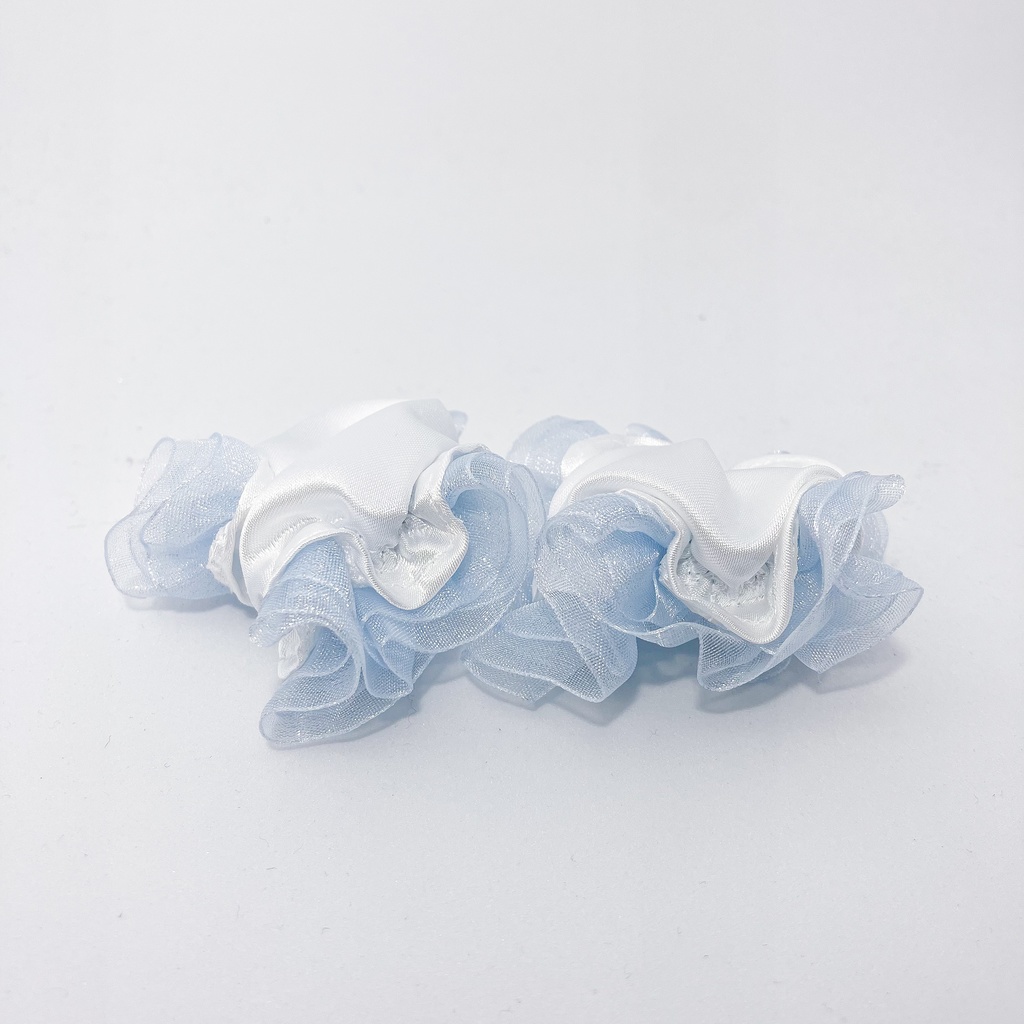 お団子カバー ライトブルー