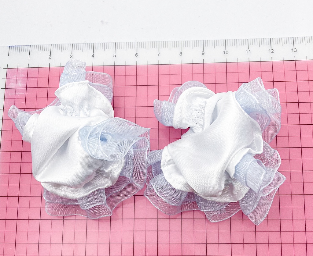 お団子カバー ライトブルー