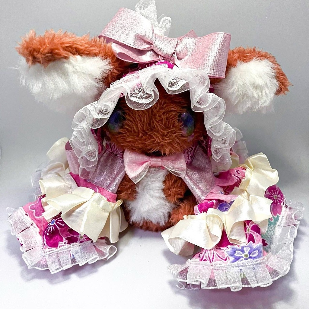 桜の和風ロリィタ 衣装セット(S～M)