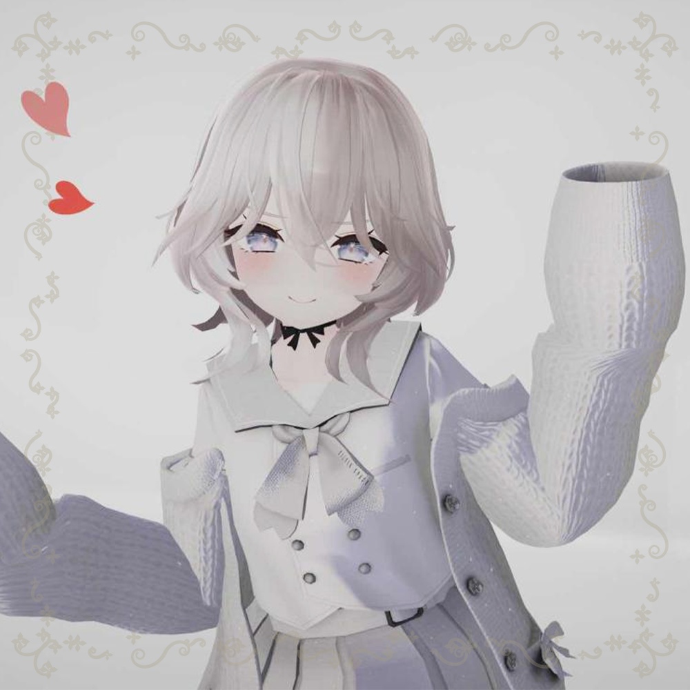 【Ver1.1】くびれミディアムヘアー【PB対応】