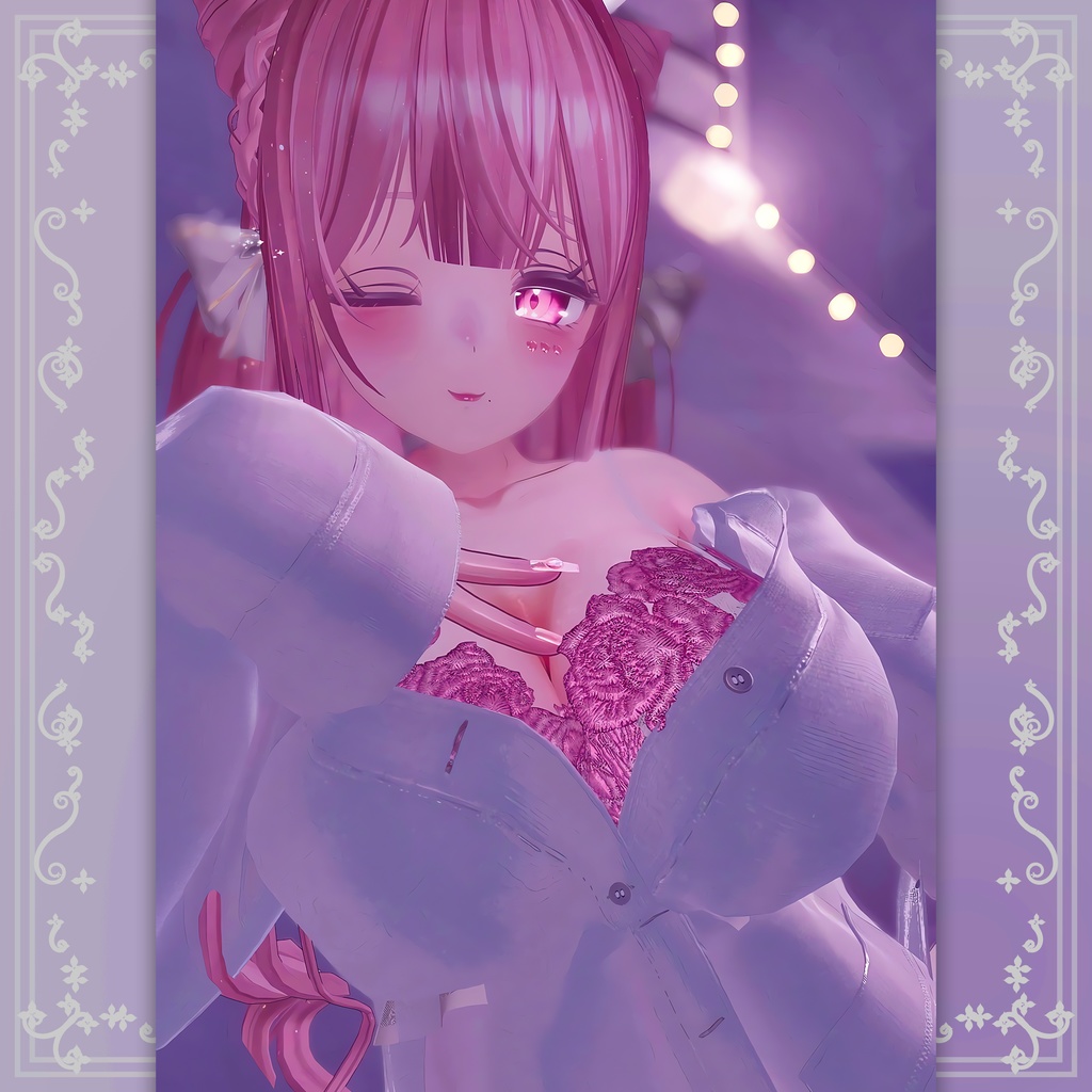 Ver1.1【セレスティア用】オフショルダーYシャツ