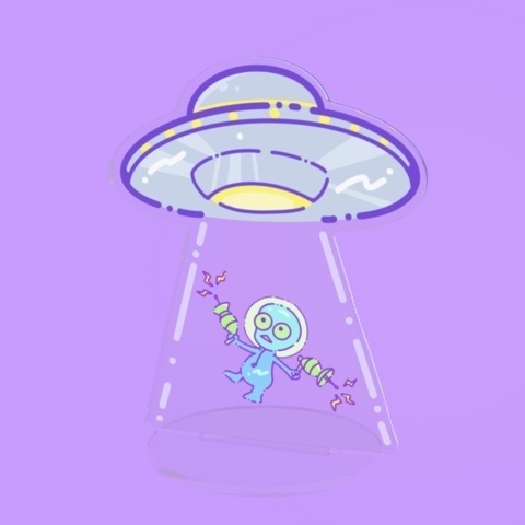 【受注販売】エイリアンのアクリルスタンド