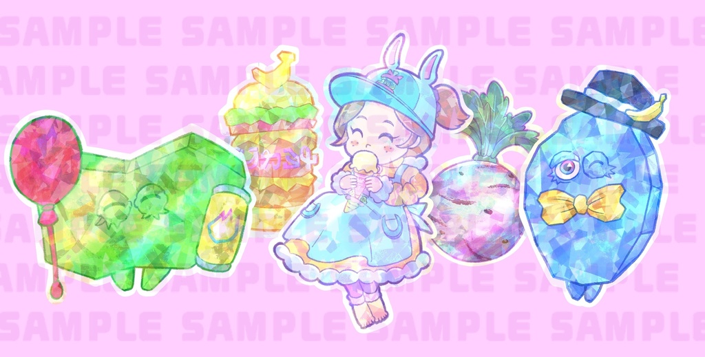 【受注販売】バナンザシールセット